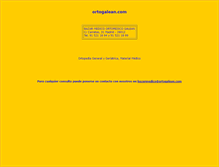 Tablet Screenshot of ortogalean.com